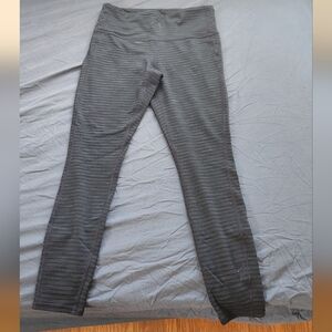 Athleta Navy Patterned Leggings